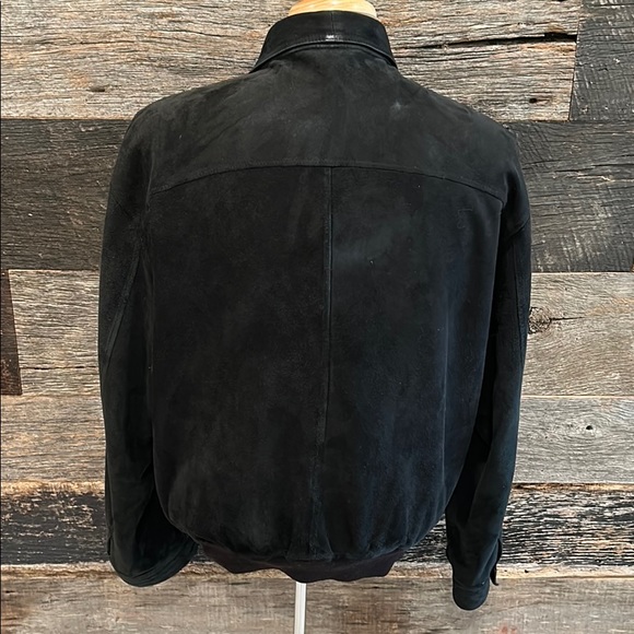 Bally Reversible Leather/Suede Bomber Jacket - Picture 8 of 12